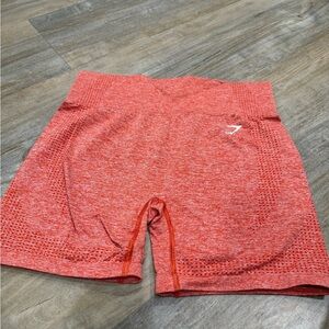 Gymshark Orange Workout Shorts